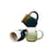Hello Honey® Ceramic Mugs with Whale Tail Shaped Handle, 3ct.